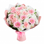Букет "Розовое мгновение"